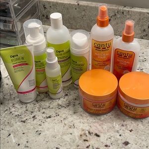 Curly Girl method products